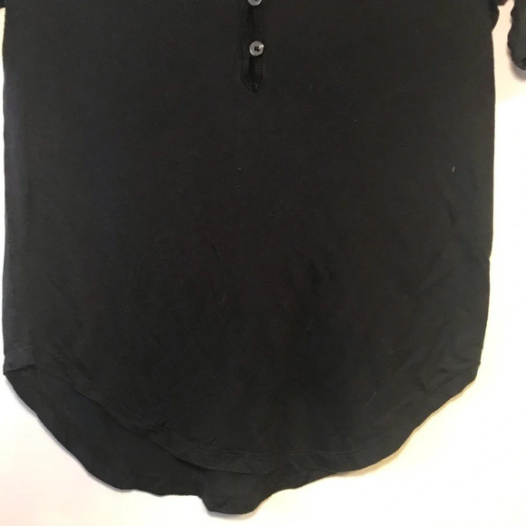 Madewell Black Short Sleeve Top Sz XS - Picture 4 of 8